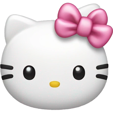 Hello kitty bow  emoji