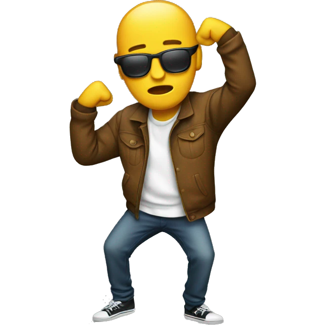 Dabbing emoji
