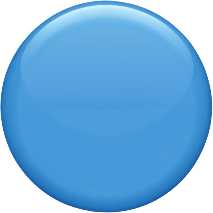 blue circle emoji