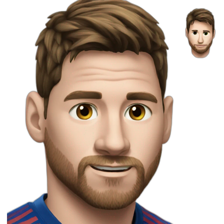 messi like cat emoji