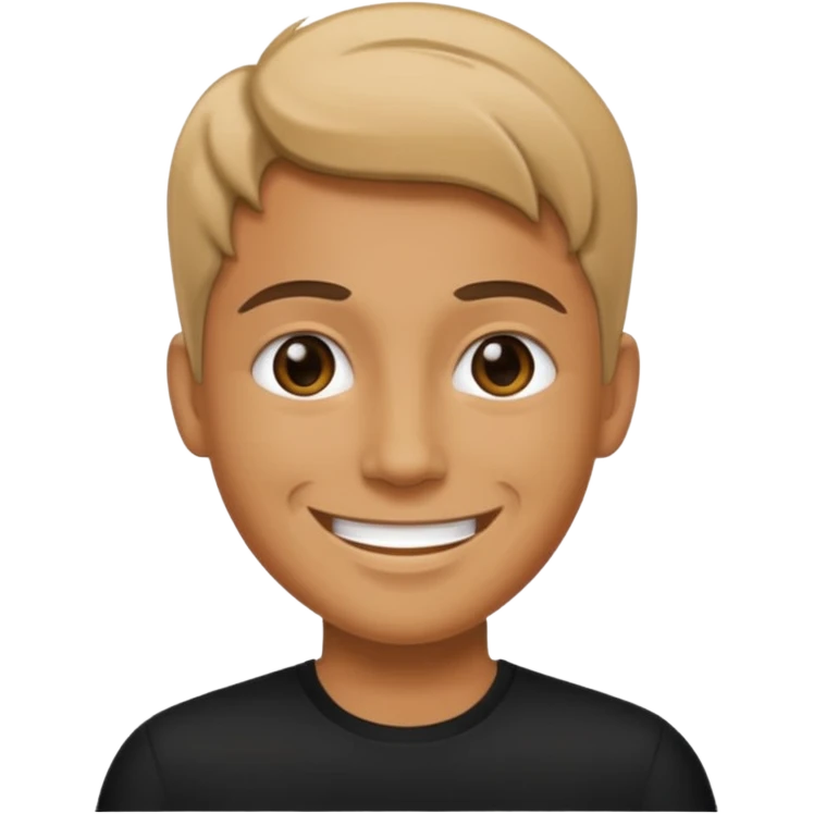 time traveler in black clothes emoji