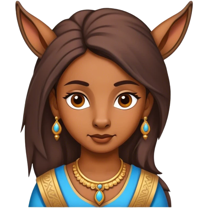 sharadhini as a donkey emoji