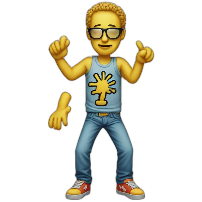Keith Haring emoji