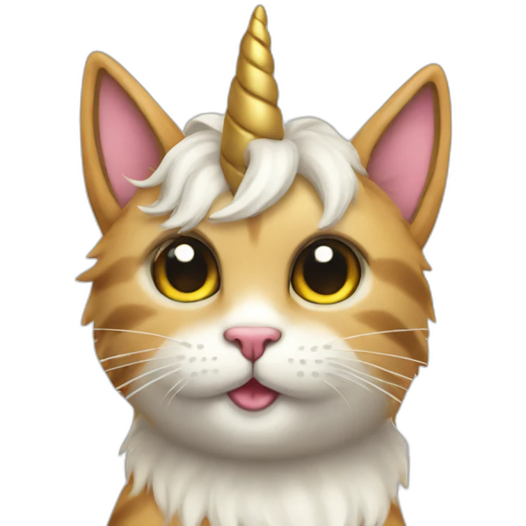 Cat unicorn emoji