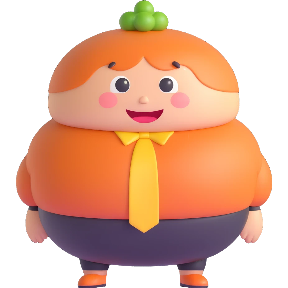 fatty patty character emoji