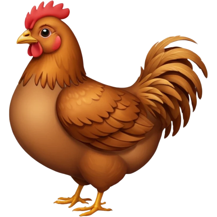 Hen emoji