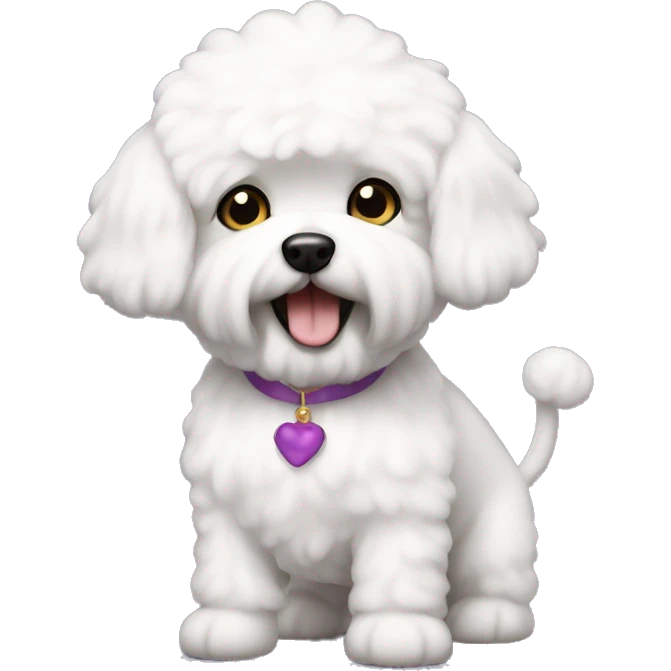 Bichon makes Party emoji