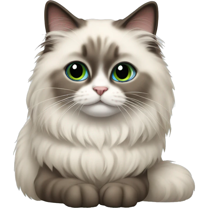 ragdoll cat  emoji