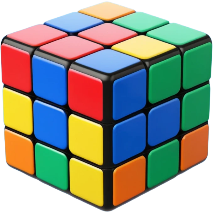 Rubik Cube emoji