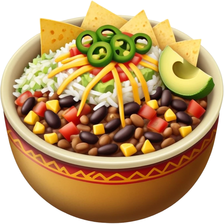 Burrito bowl emoji