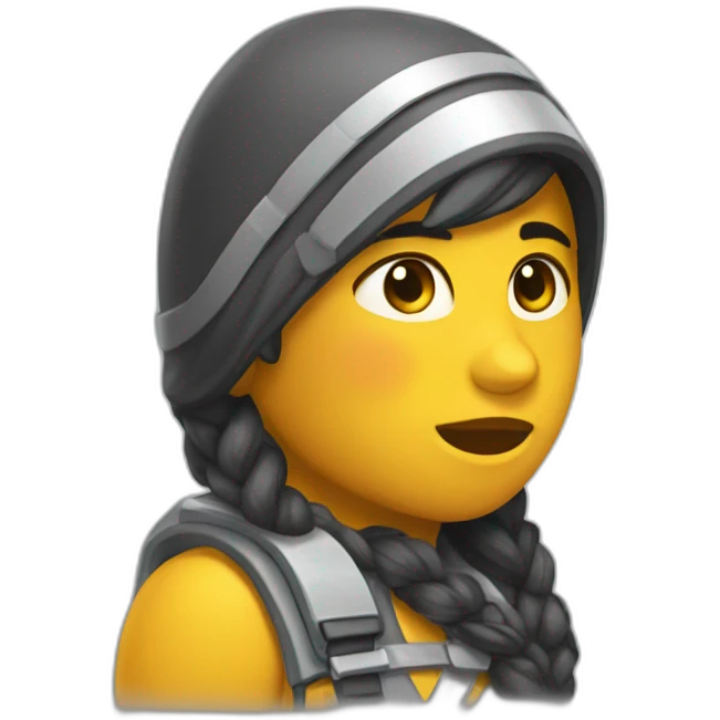 Chica a punto de llorar  emoji