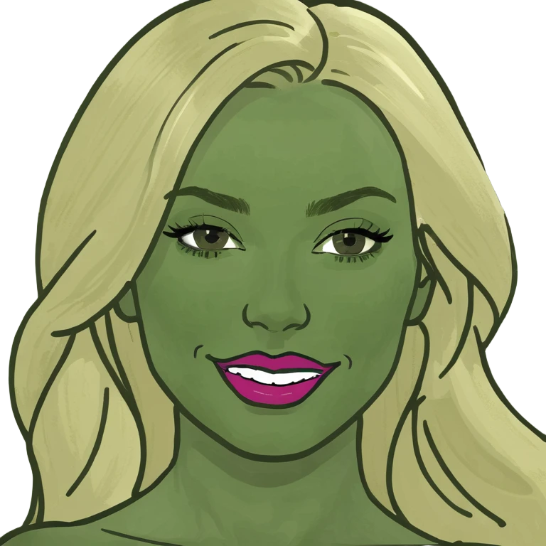 Blonde bachelorette emoji