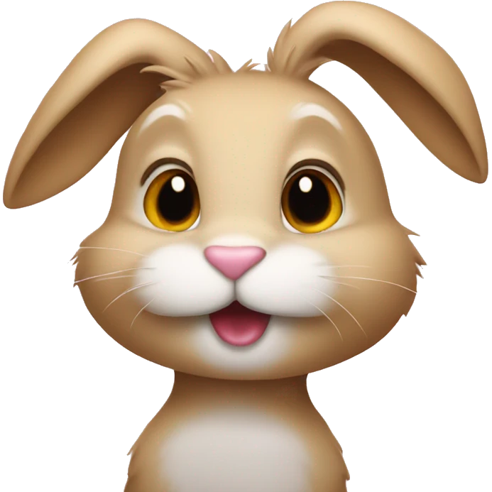 Bunny kiss emoji