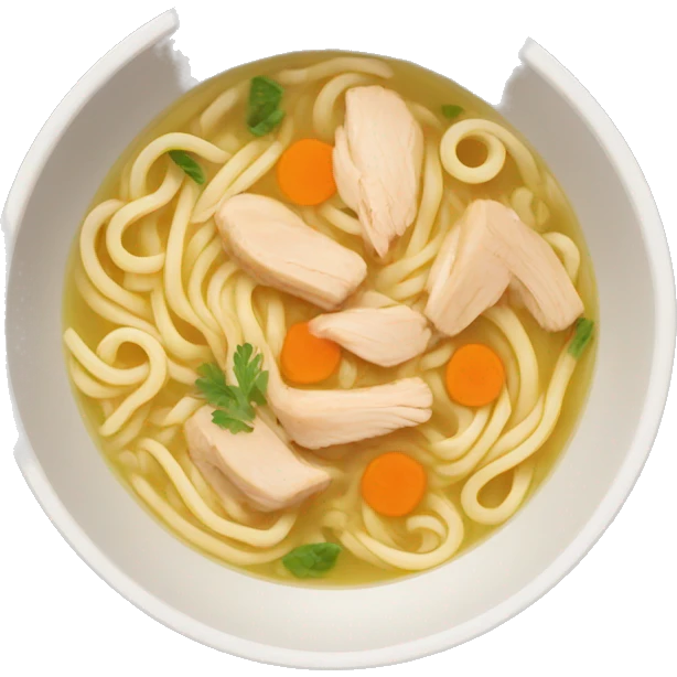 Chicken Noodle Soup emoji
