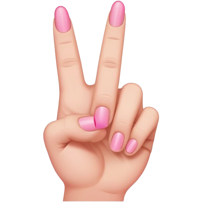 pink middle finger emoji
