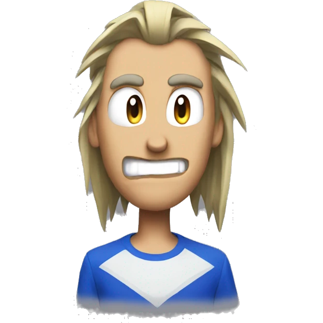 Sonic face emoji