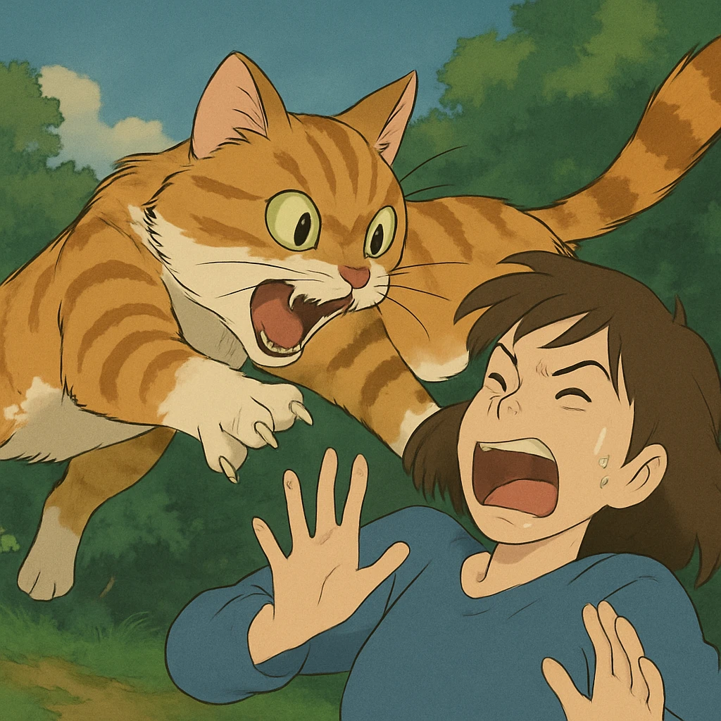 cat attack emoji