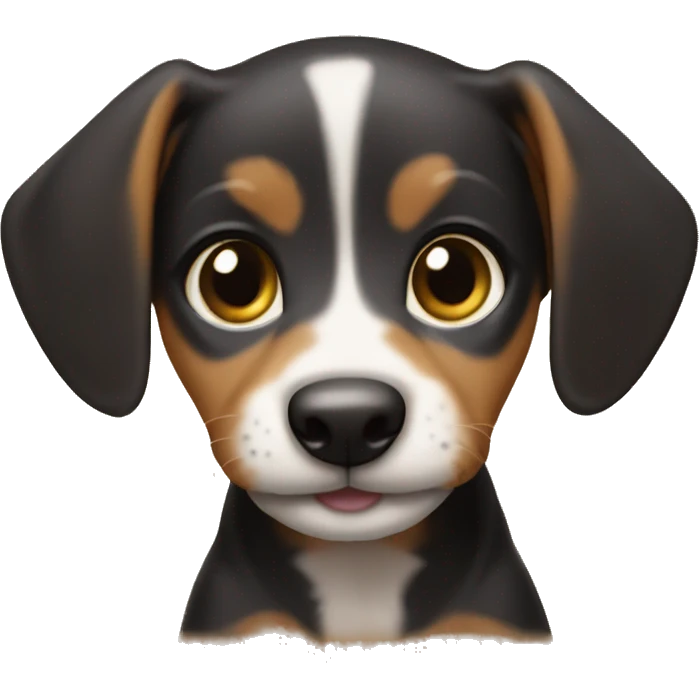 baby dashhound puppy emoji