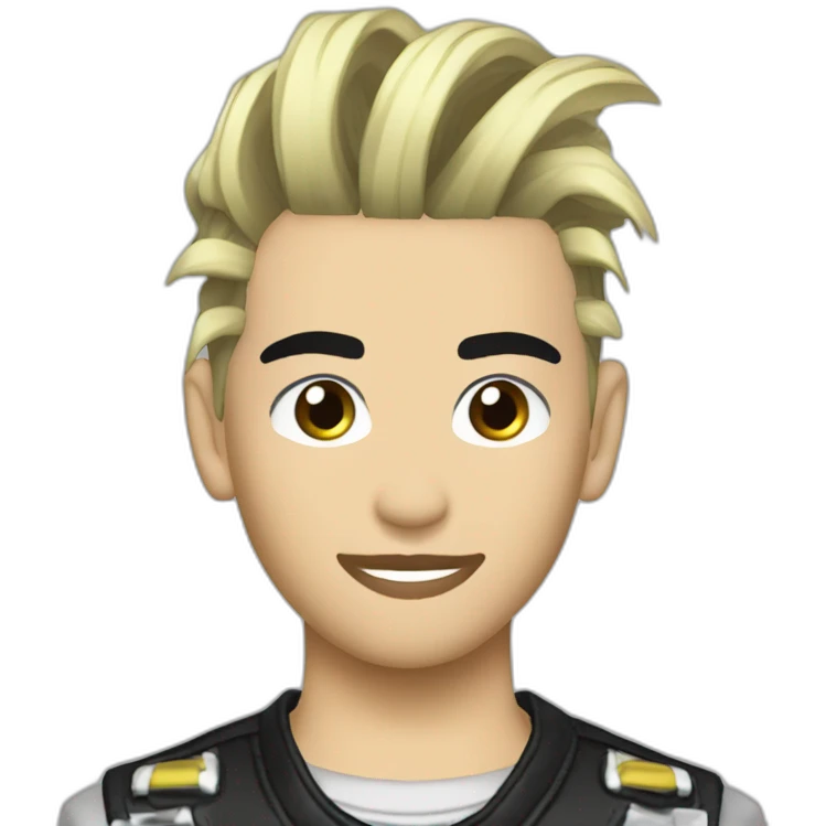 Bill Kaulitz hair 2000s emoji