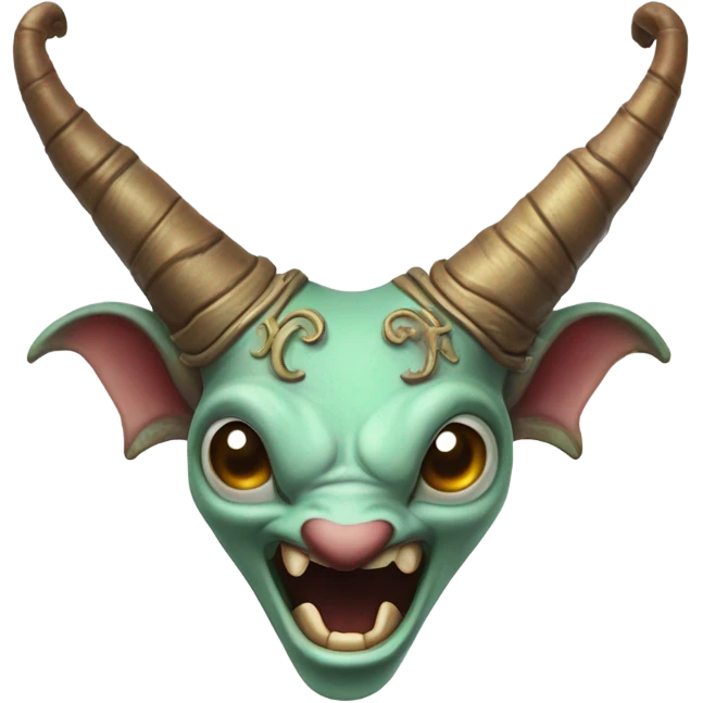Valentine Imp horns emoji