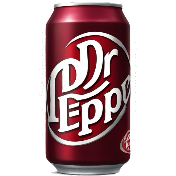 Dr Pepper can emoji