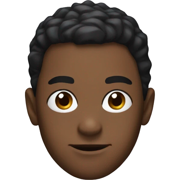 Black spider man head  emoji