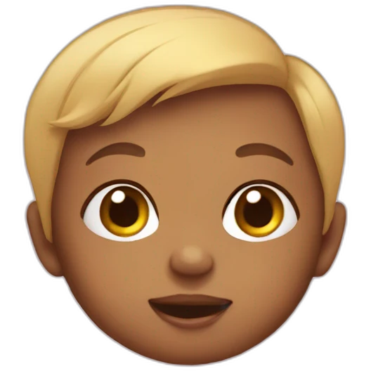 Cute baby emoji