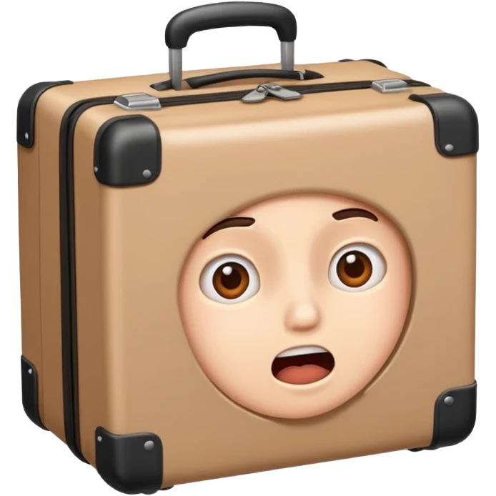 Panic packing for London  emoji