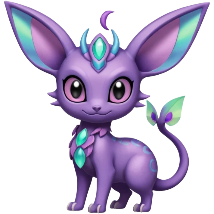 Meloetta-Delcatty-Espeon-Spyro-Toothless-Stitch-Pokémon-Fakémon-creature-hybrid emoji