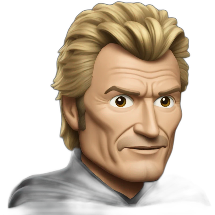 Johnny hallyday as batman emoji