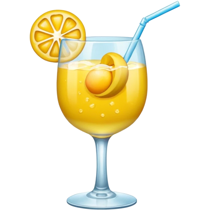 bitte ein bild von einem eistee mit papageiblumengeschmack emoji