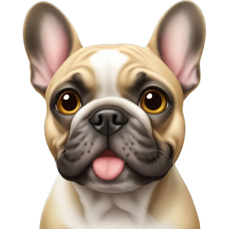 French bulldog emoji