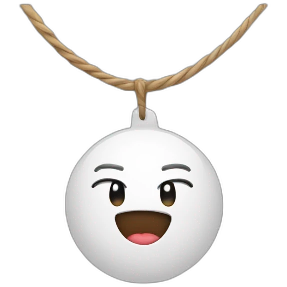 hanging emoji