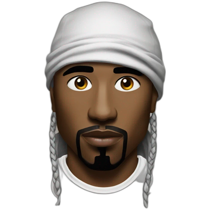 Tupac Shakur emoji