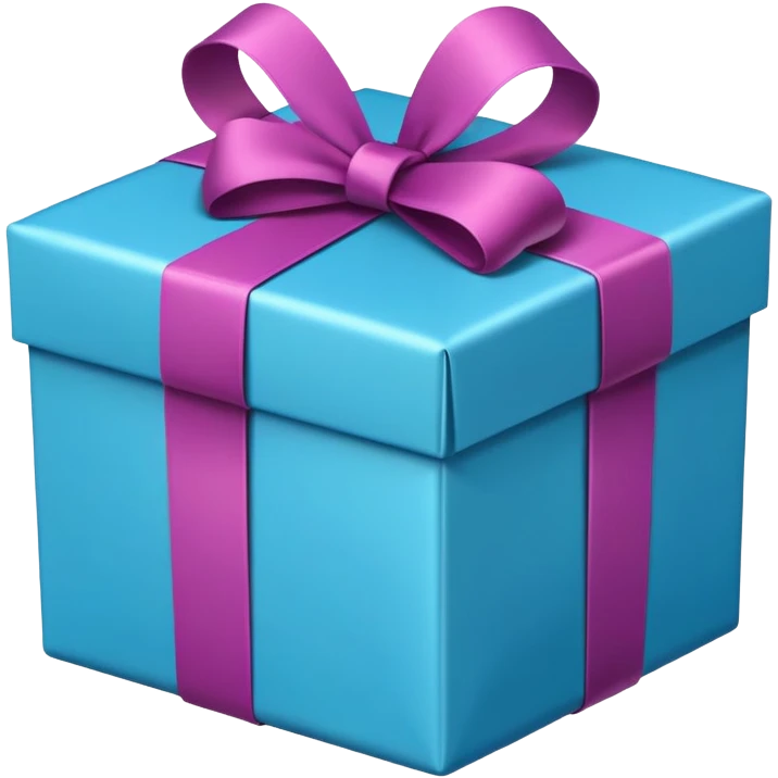 gift box with ribbon emoji