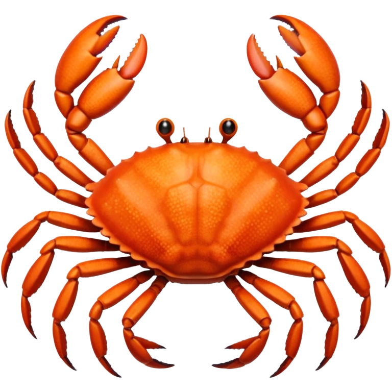 Eight legged crab emoji