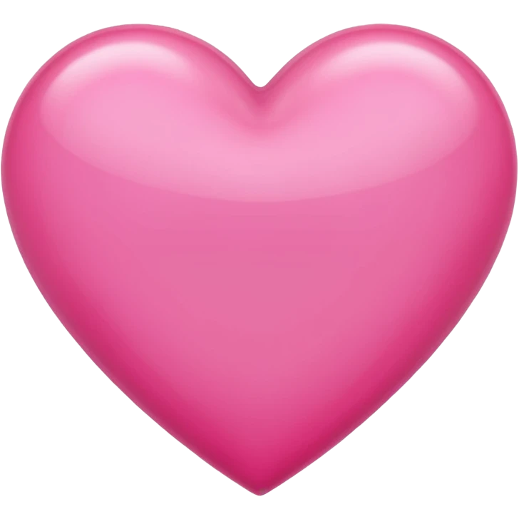 Pink heart emoji