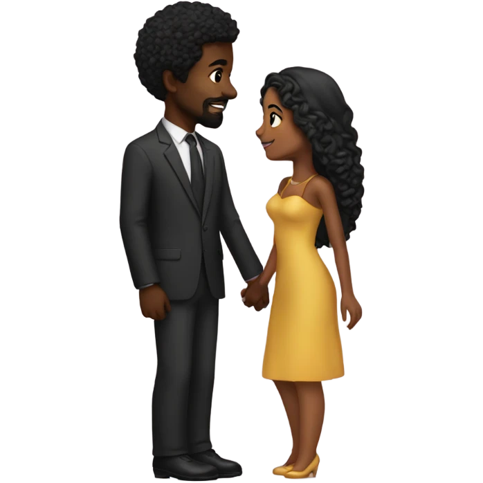 Black love  emoji