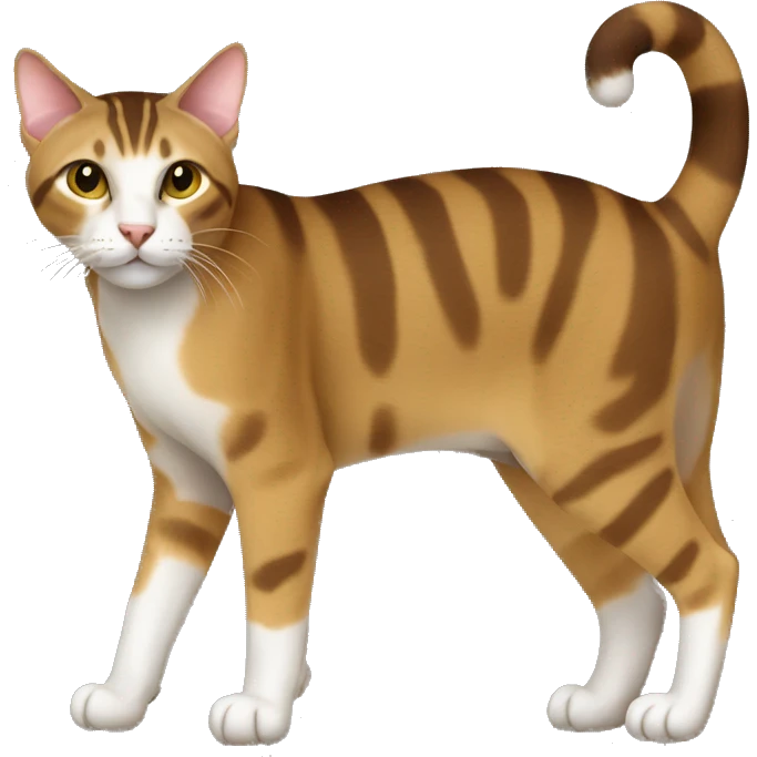 Sokoke Cat Breed Full Body emoji