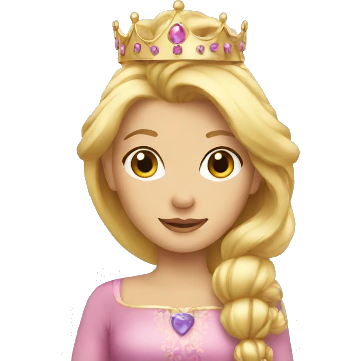 Blond princess emoji