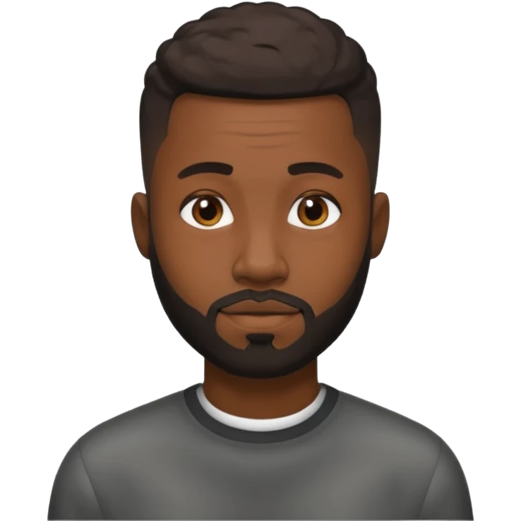 black hairdresser man emoji