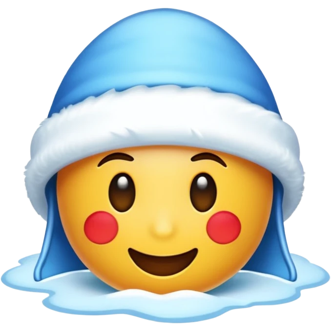 Emoji clean hiver emoji