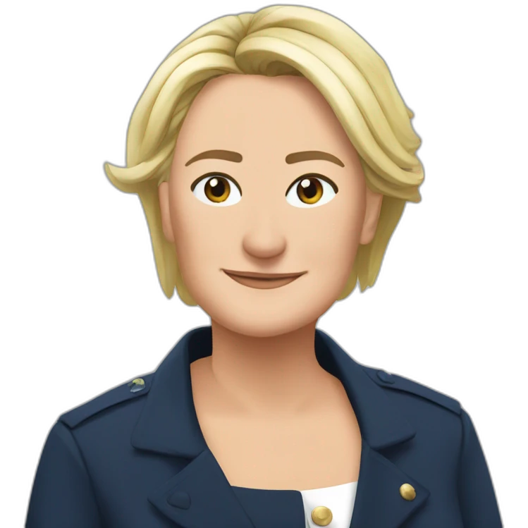 marine le pen emoji