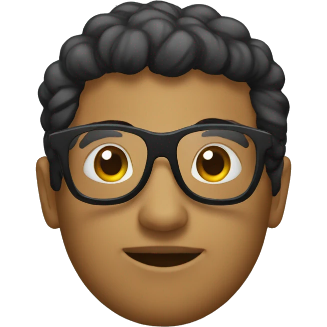 Ajolote con lentes negros  emoji