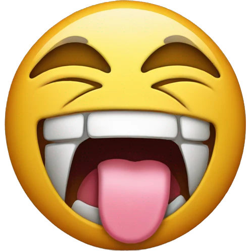 emoji face with tongue sticking out side of mouth  emoji