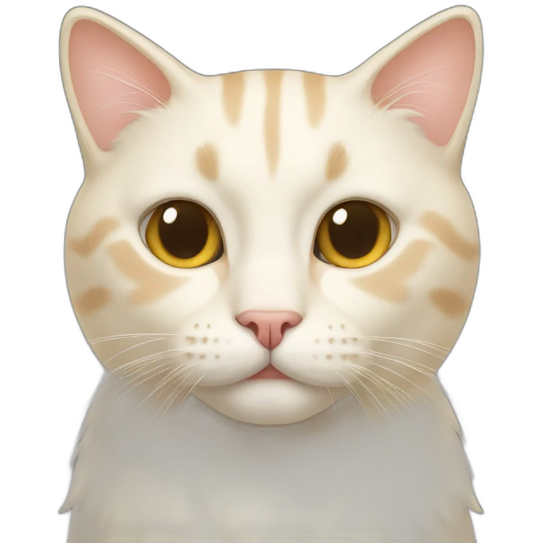 cream cat emoji