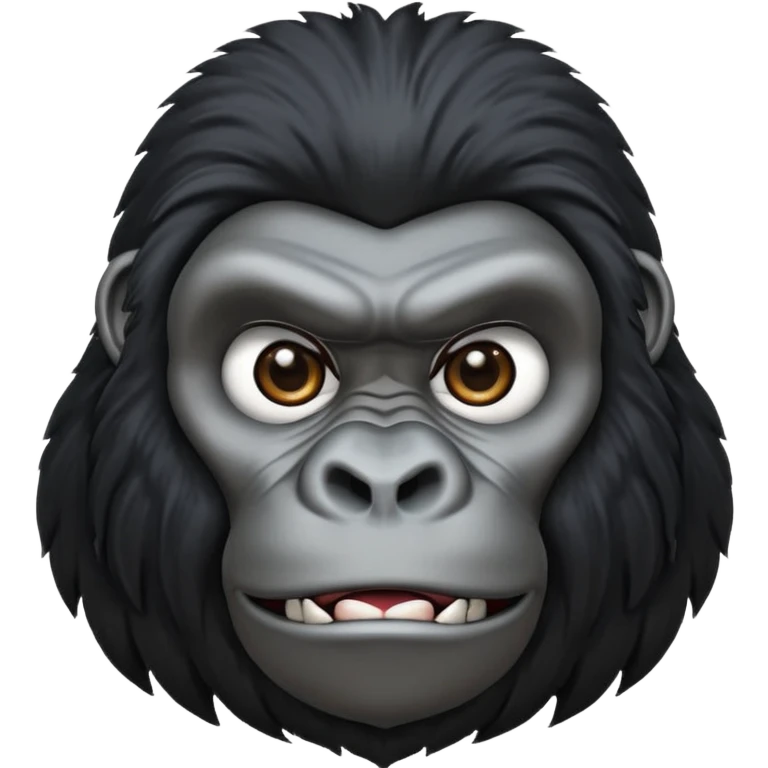 gorilla head emoji