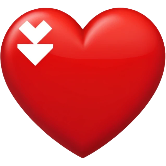 Coração pixelado emoji