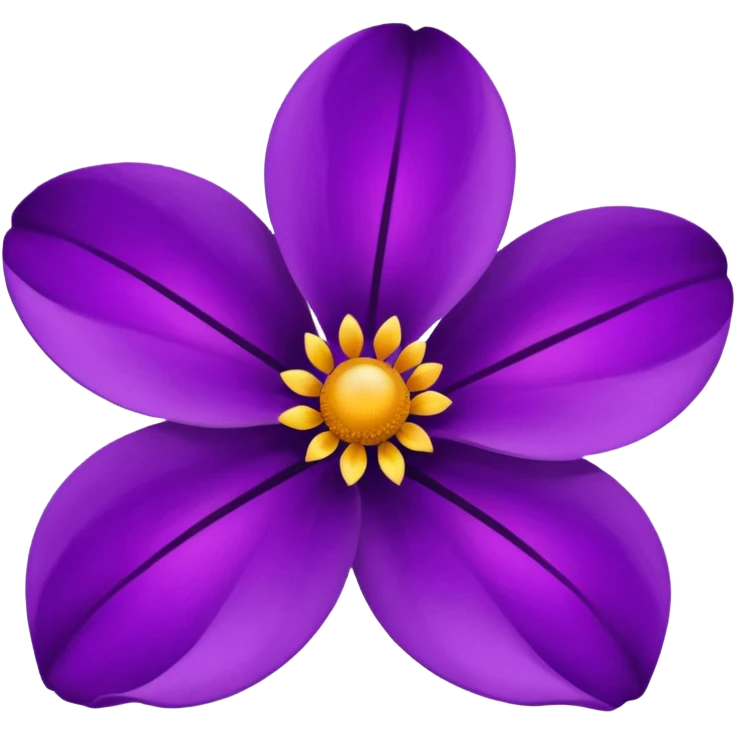 purple flower emoji