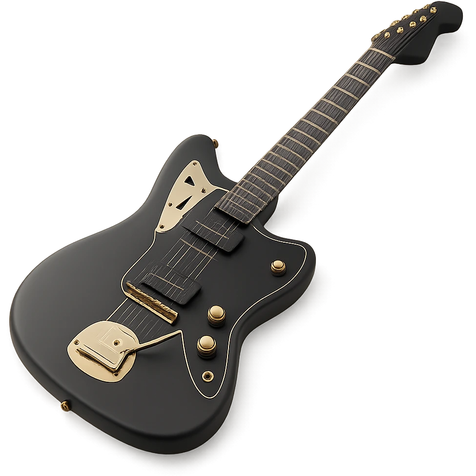 Fender Jazzmaster guitar emoji
